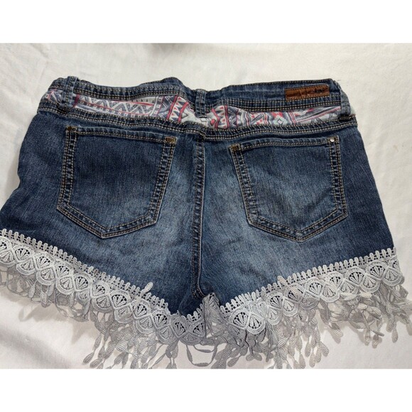 Denim Bundle Lot 4 Pc  3 Shorts 1 Pair Of Jeans Size 6 Dark & Medium Wash  BL - Picture 5 of 16